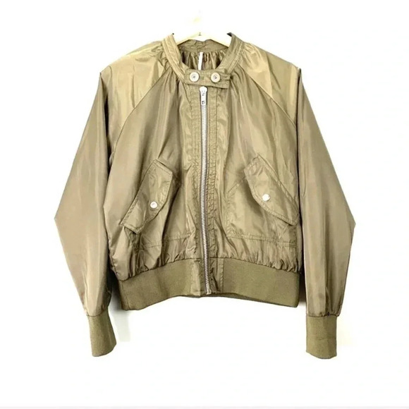 Free People Bomber Jacket Size S/P - Picture 1 of 8
